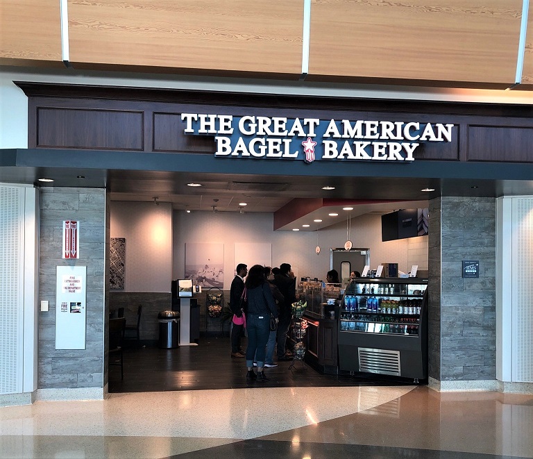 The Great American Bagel Bakery San José International Airport